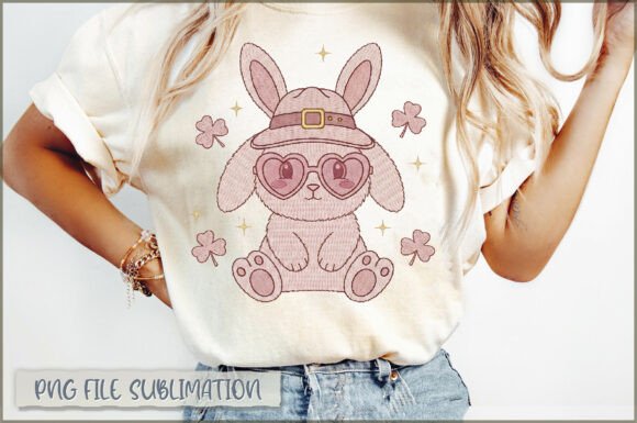 Bunny Leprechaun Embroidery PNG: A Designer's Review