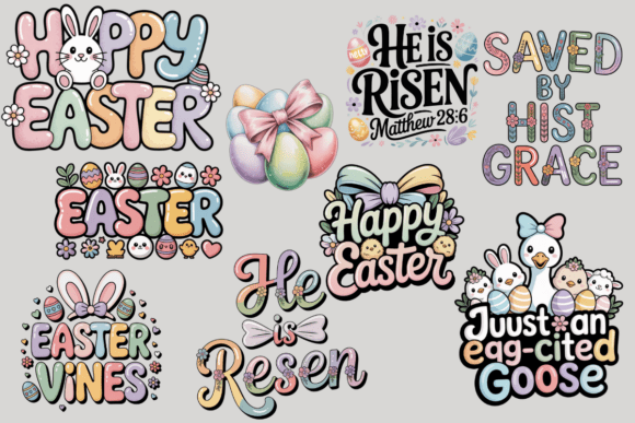 Embroidery Easter Png Bundle: A Designer’s Review