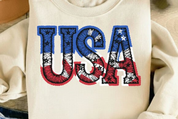 Faux Yarn 4th of July PNG Review