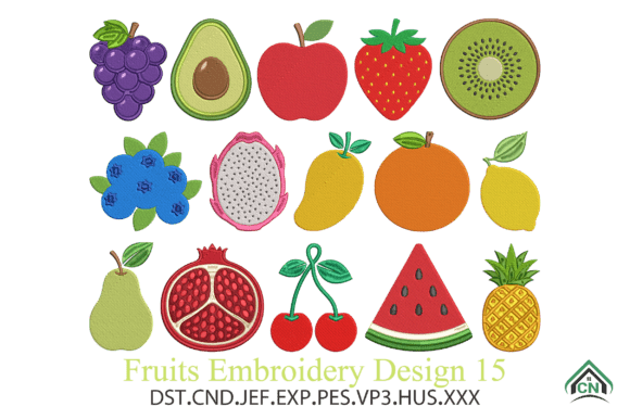 Fruits Embroidery Design Bundle: Seller Review