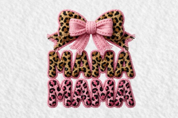Leopard Mama Bow PNG: An Embroidery Review