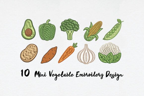 Mini Vegetable Embroidery: A Designer Review