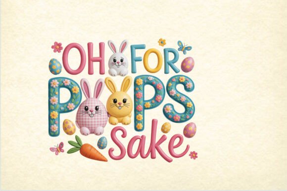 Review: Oh for Poops Sake Embroidery Style Clipart