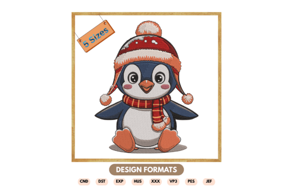 Winter Penguin Machine Embroidery: A Business Review